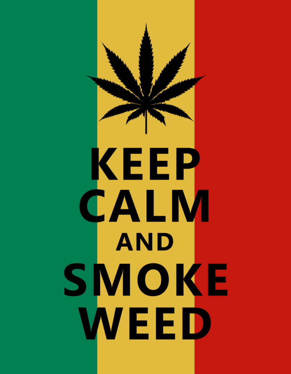 Keep Calm Smoke Weed Jamaican Background Weedpad Wallpapers