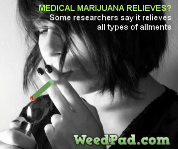 medical marijuana relieves
