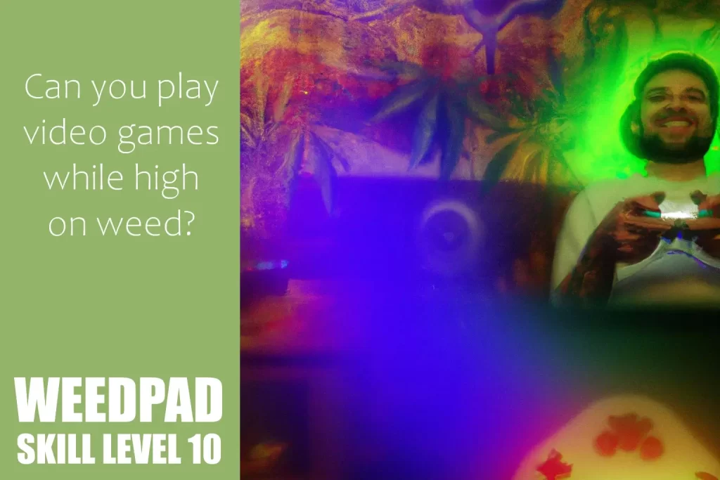 Can you Play Video Games While High on Weed